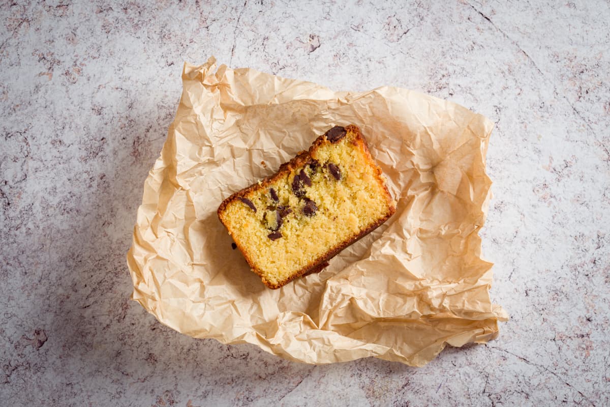 Chocolate Chip & Mandarin Cake Slice (GLUTEN FREE)