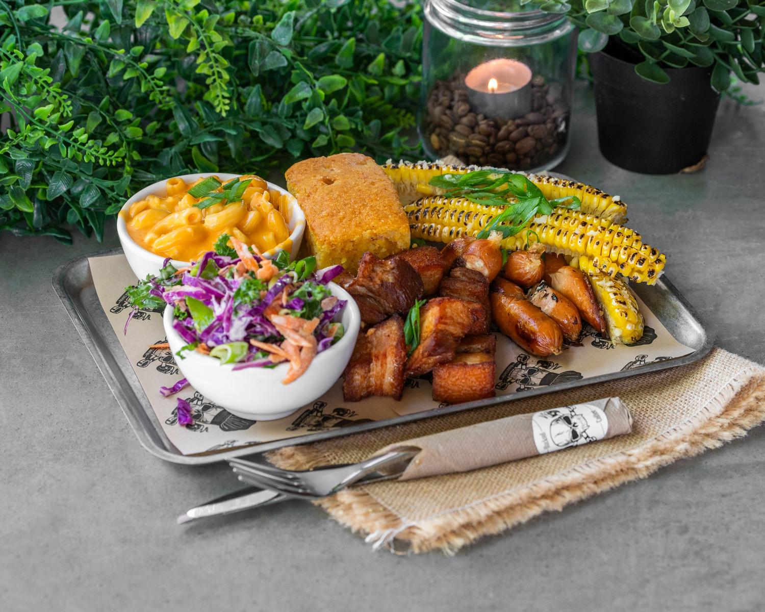 Hickory Smoked Hog Tray