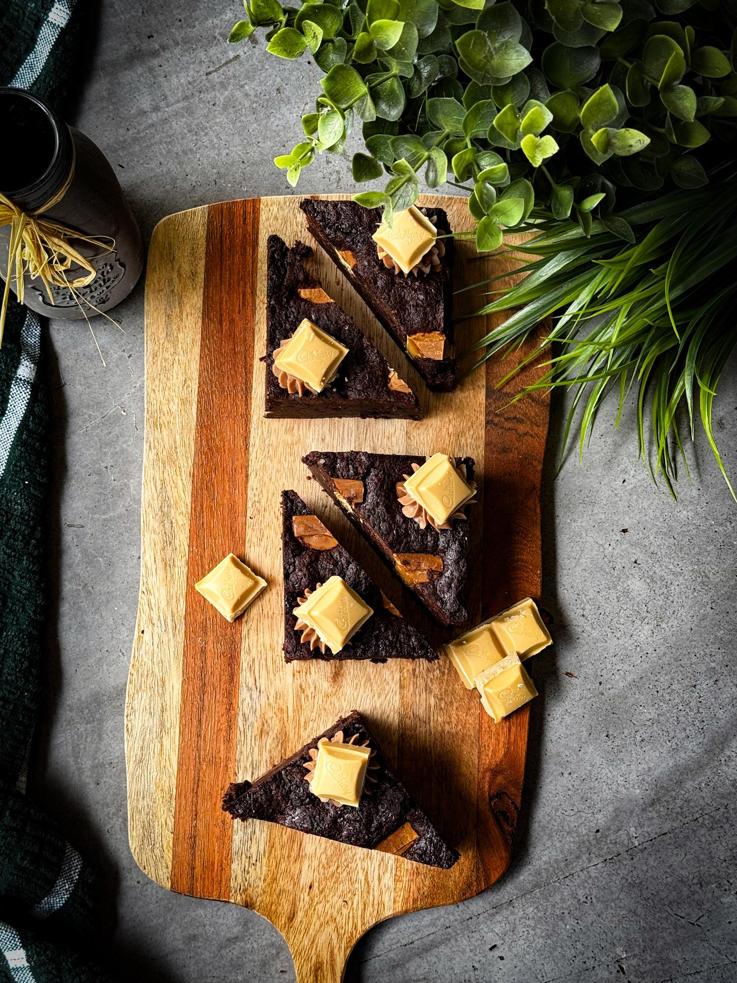 Gluten Free Caramilk Brownie (2pcs)