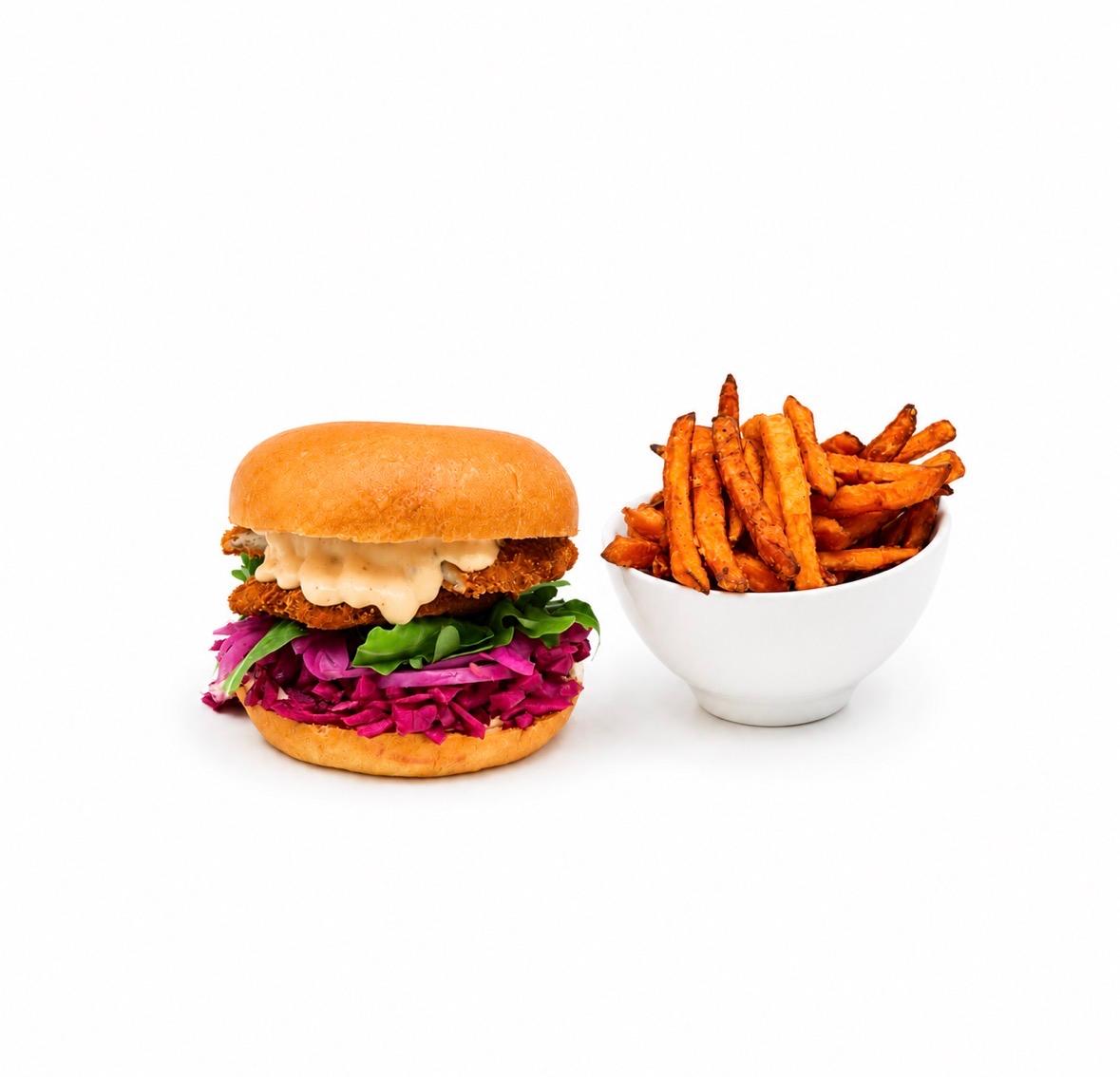 Korean Chicken Burger