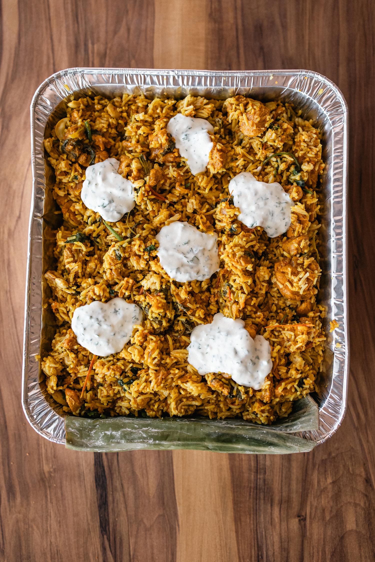 Chicken Biriyani Tray