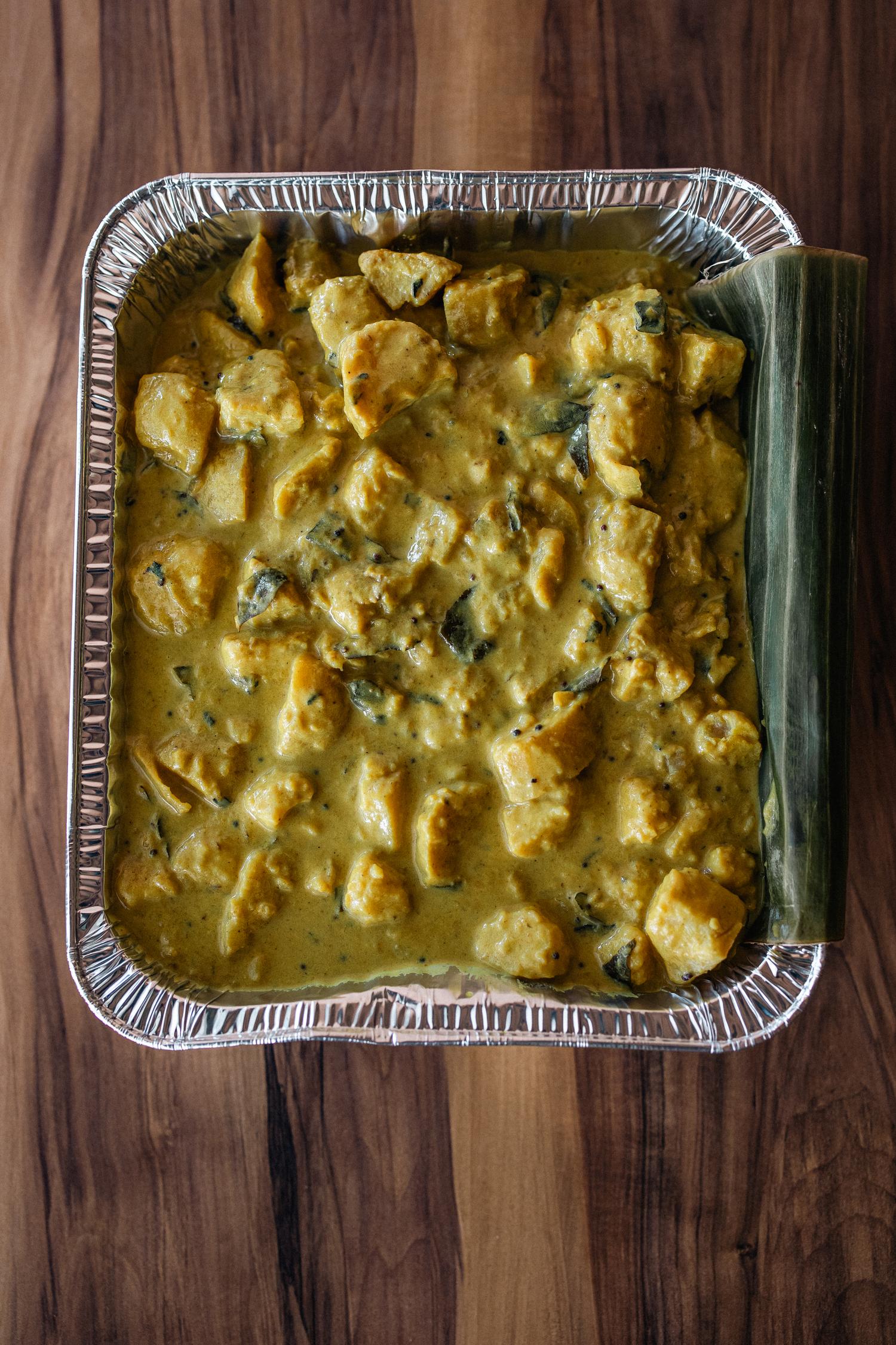 Yellow Potato Curry Tray (Small)