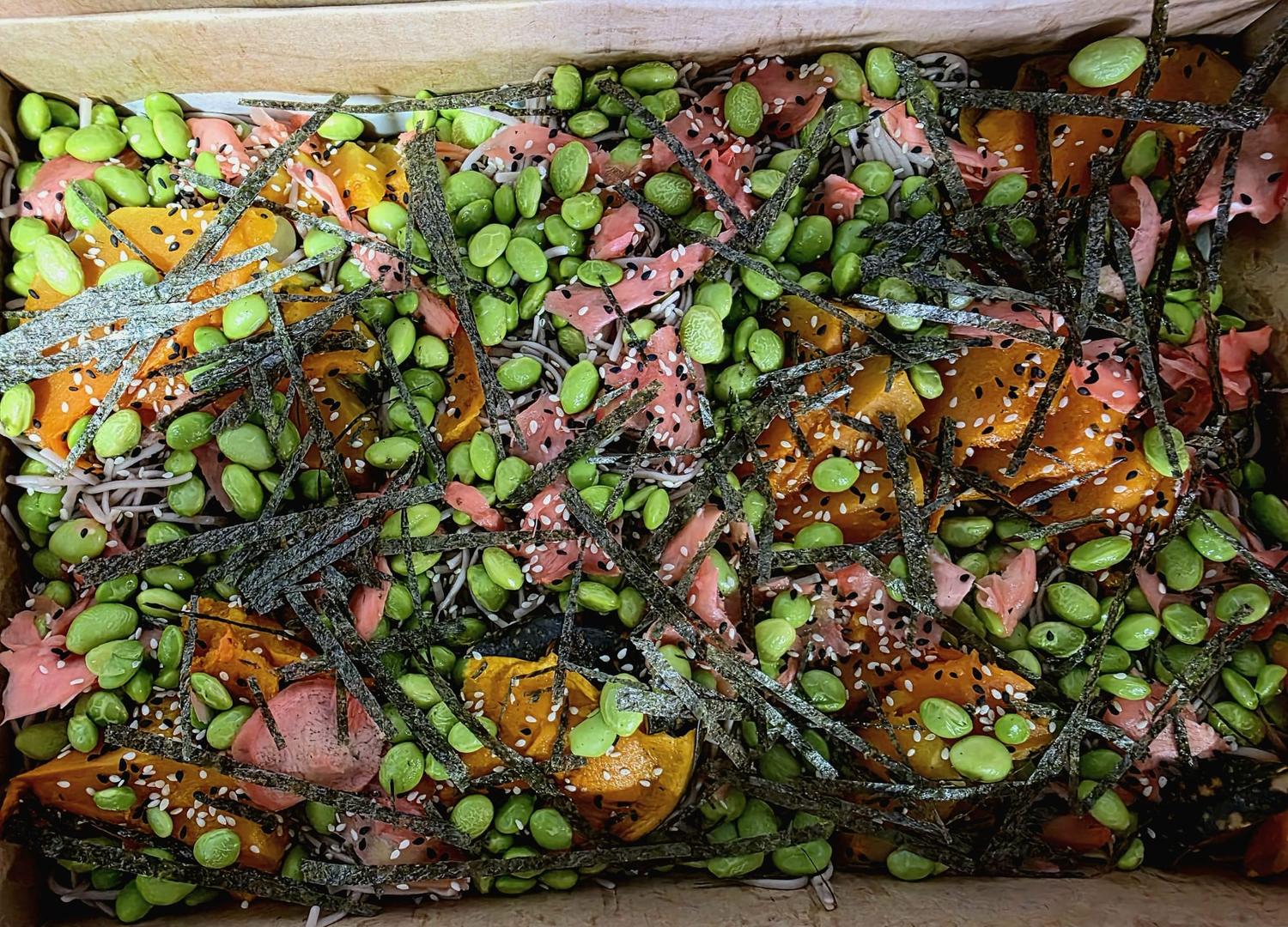 Miso Pumpkin & Soba Noodle Salad Platter (Small)