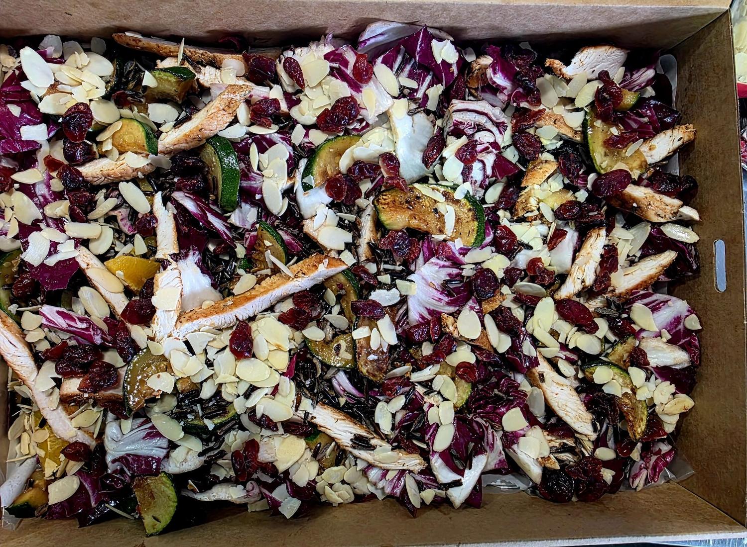 Wild Rice & Citrus Chicken Salad Platter (Small)