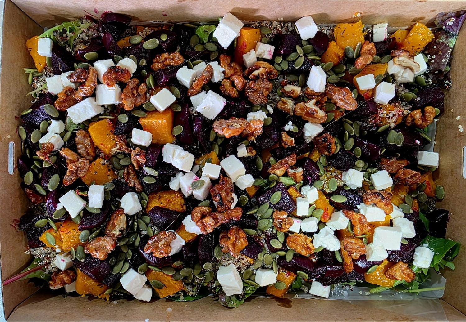 Pumpkin Beetroot & Fetta Salad Platter (Small)