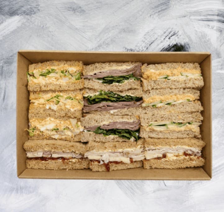 Gourmet Finger Sandwich - Half Box (12 Pieces)