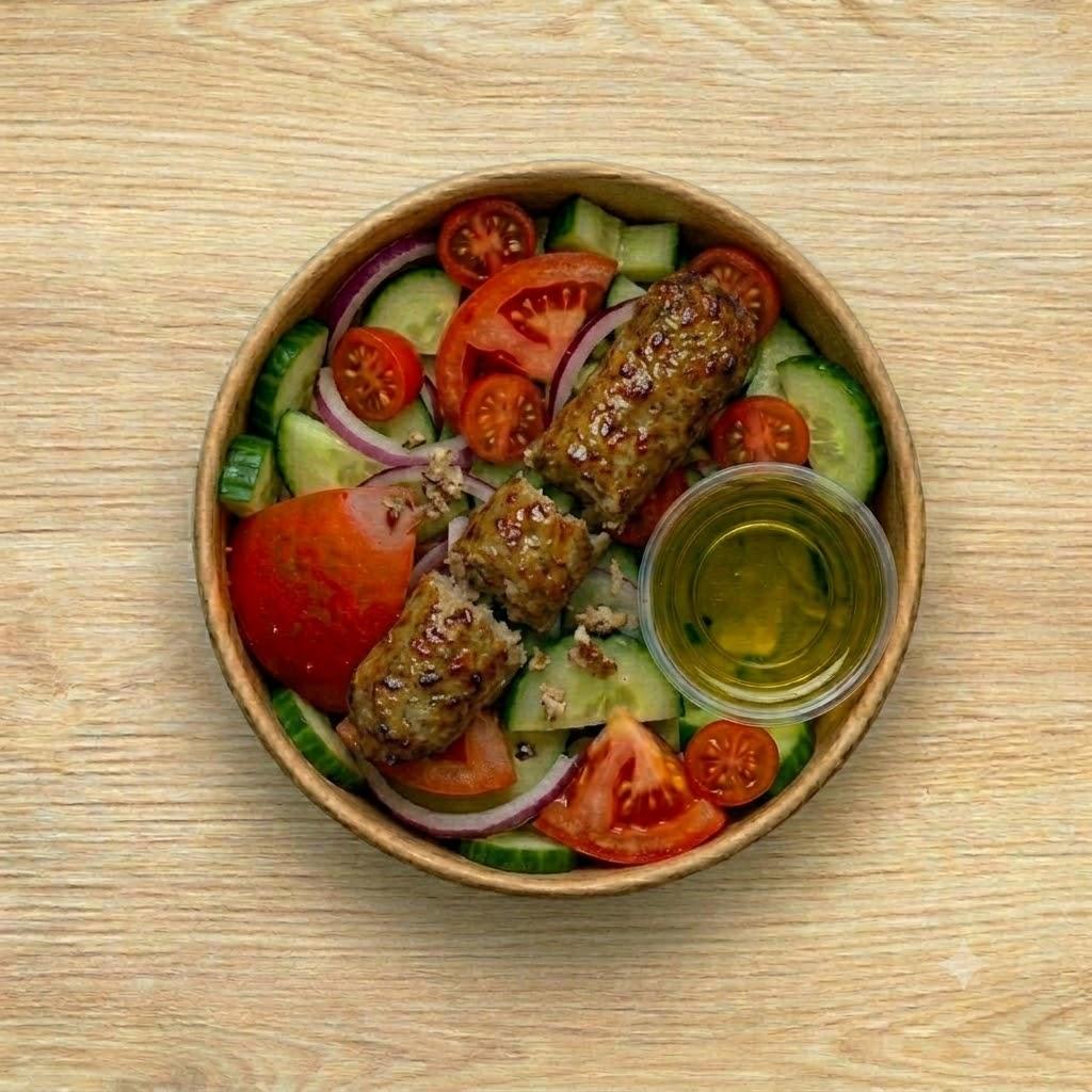 Halal Kebab Power Bowl
