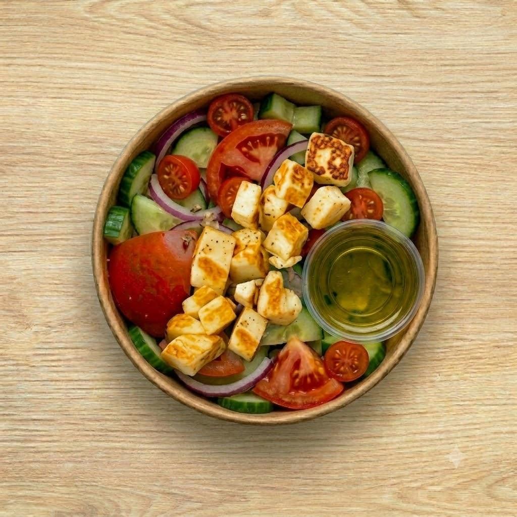 Halloumi Power Bowl (Vegetarian)