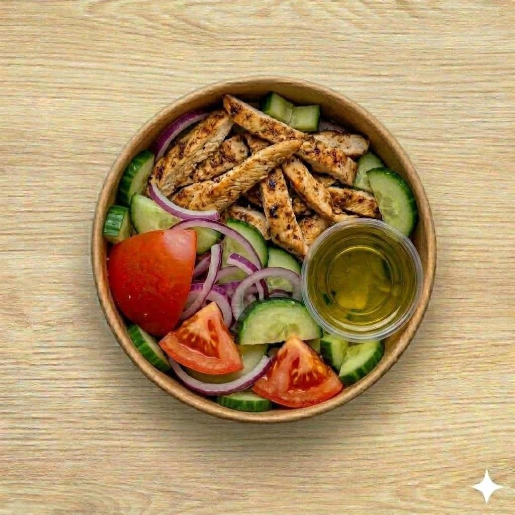 Halal Chicken Strips Power Bowl