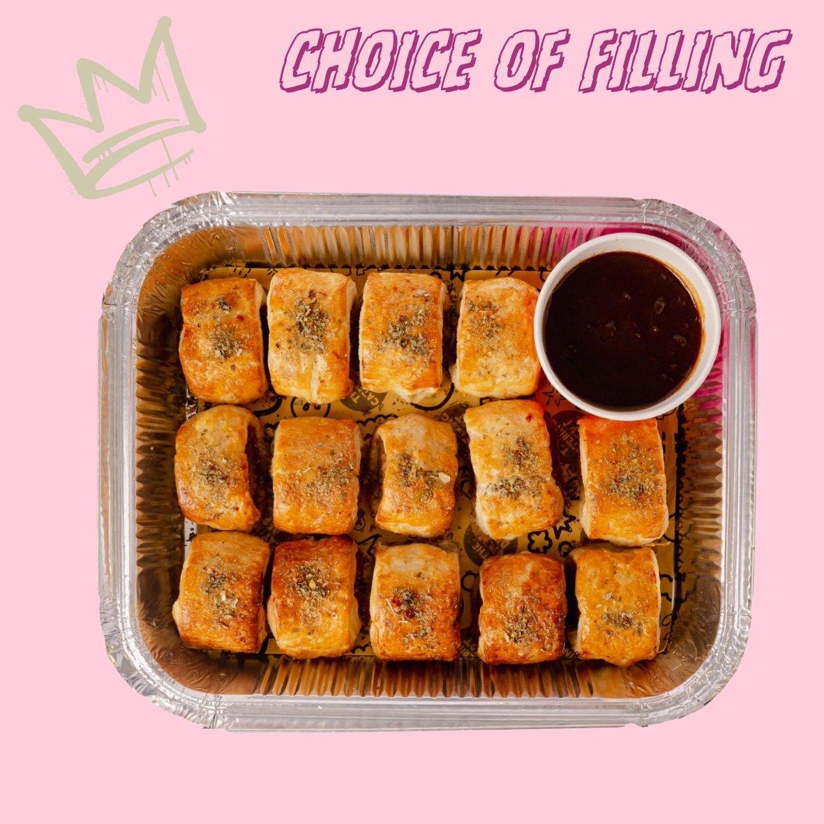 House-made Cocktail Sausage Rolls