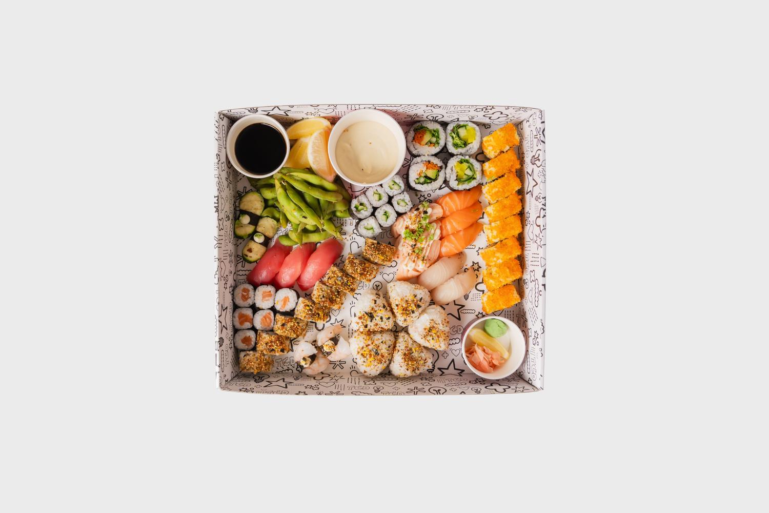 Ginza Deluxe Sushi & Nigiri Platter (Large)