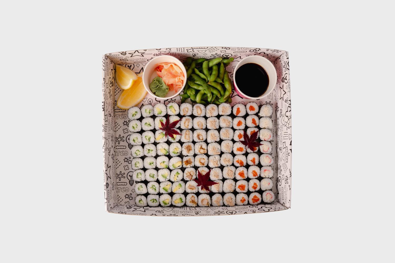Harajuku Hosomaki Roll Platter (Large)