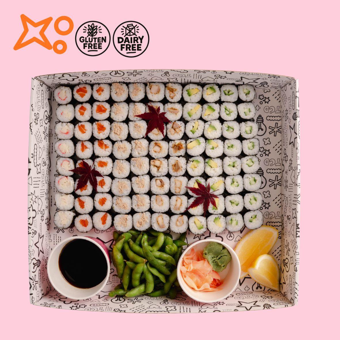 Harajuku Hosomaki Roll Platter (Large)