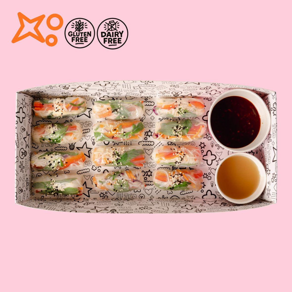 Fresh Rice Paper Rolls Box (Small)