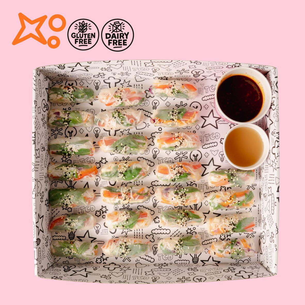 Fresh Rice Paper Rolls Box (Large)