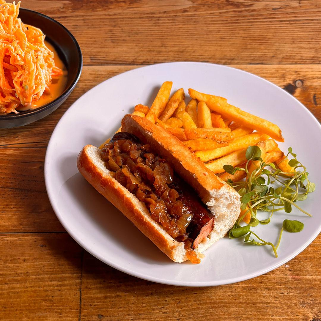 Polish Grilled Sausage on a bun