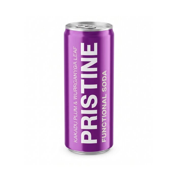 Pristine Soda KakaduPlum WurrganygaLeaf 250ml 24pk