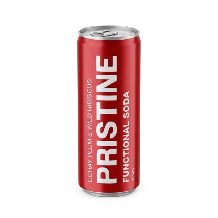 Pristine Soda Ooray Plum & WildHibiscus 250ml 24pk