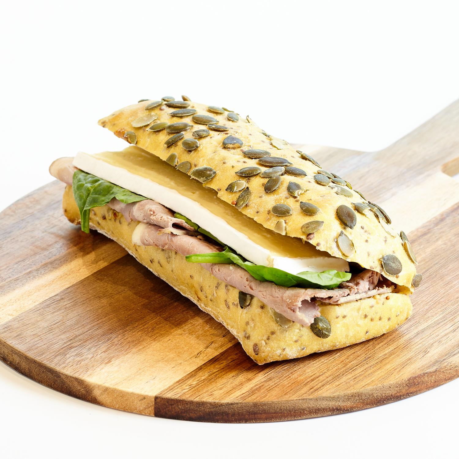 Roast Beef & Brie Sandwich