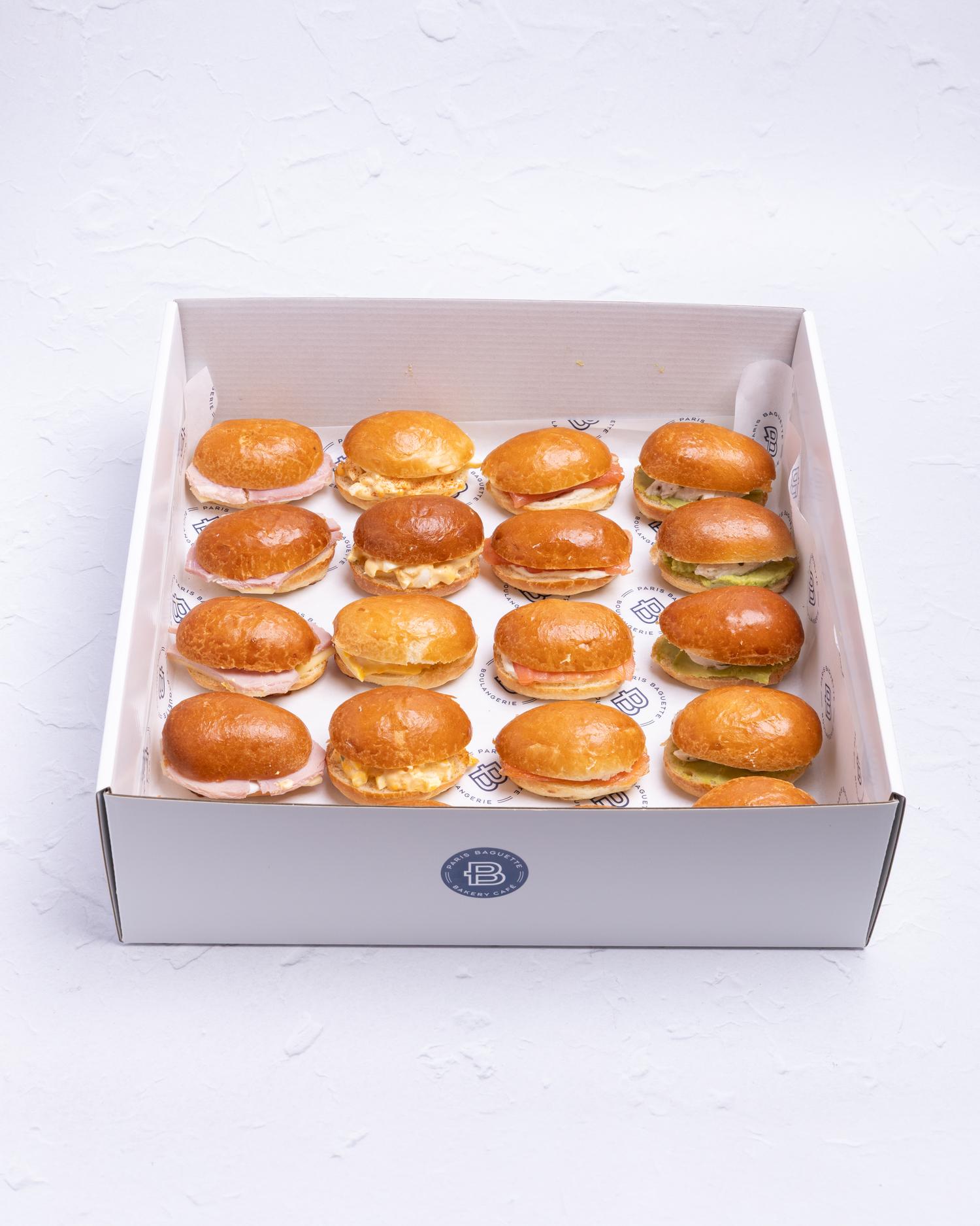 Mini Brioche Buns Board