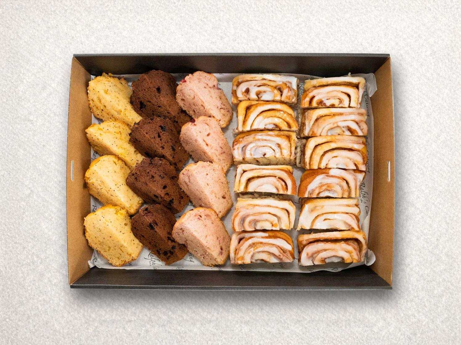Muffins & Cinnamon Scroll Platter (24pcs)