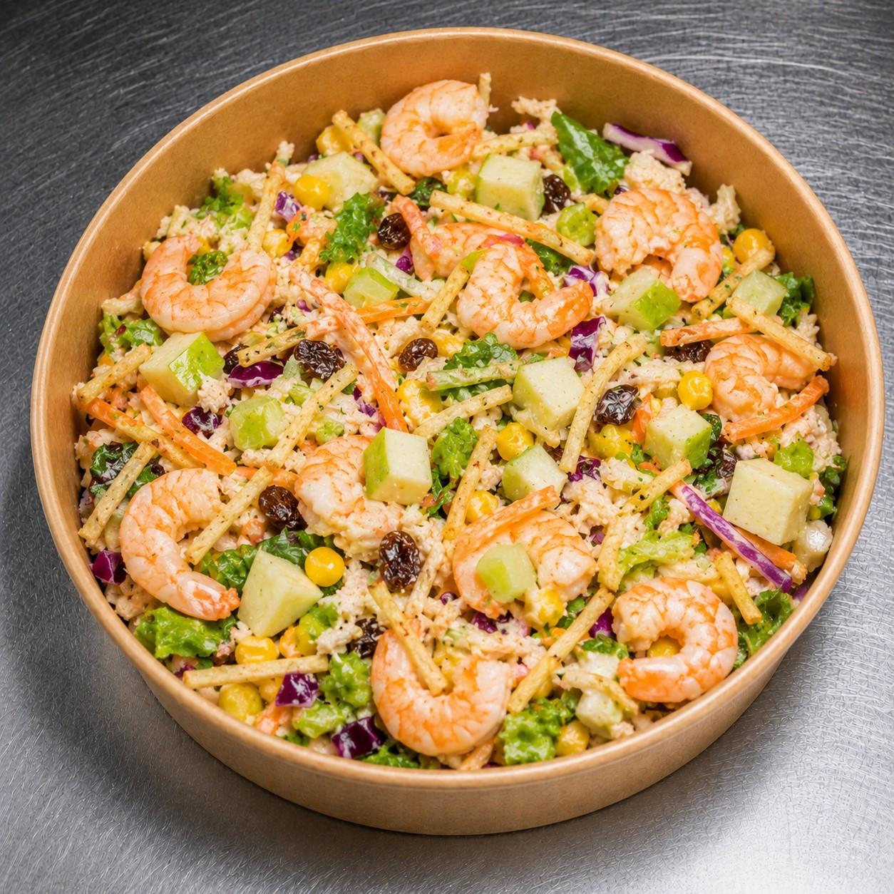 Shrimp Salpicão Meal Salad