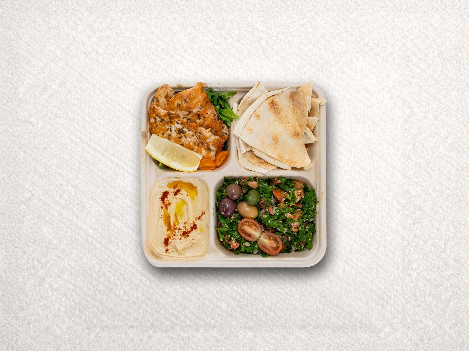 Grilled Chicken Mezze Single Bowl
