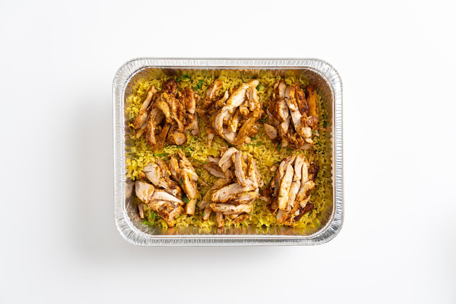 Zaatar chicken & Lemon herb brown Rice (Serves 6) 