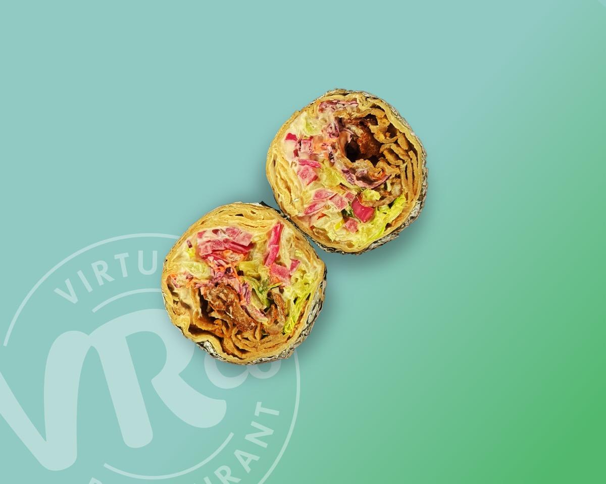 Vegetarian Mediterranean Wrap