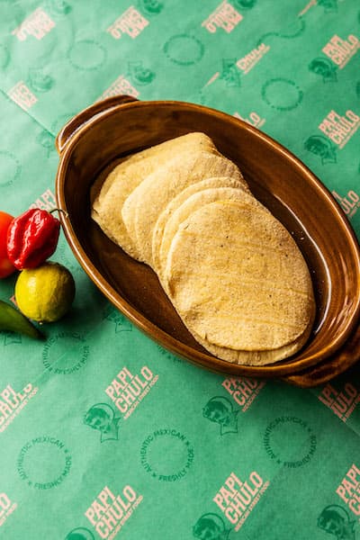 Corn Tortilla Tacos Platter