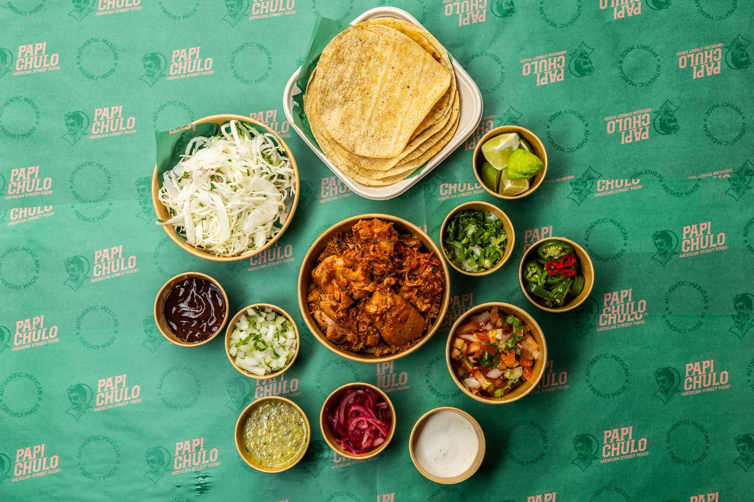 Chicken Tacos Platter