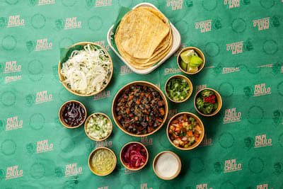 Mushroom Tacos Platter