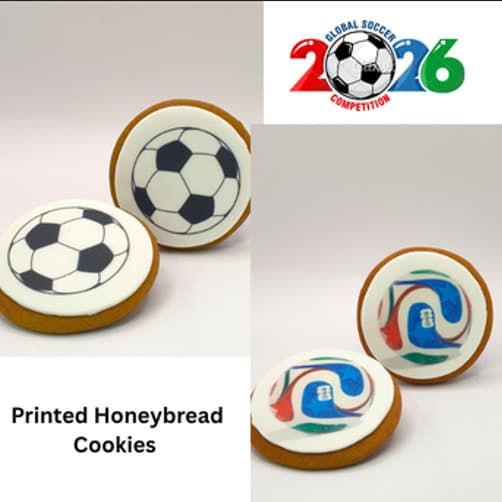 Soccer Printed Cookies - World Cup 2026 