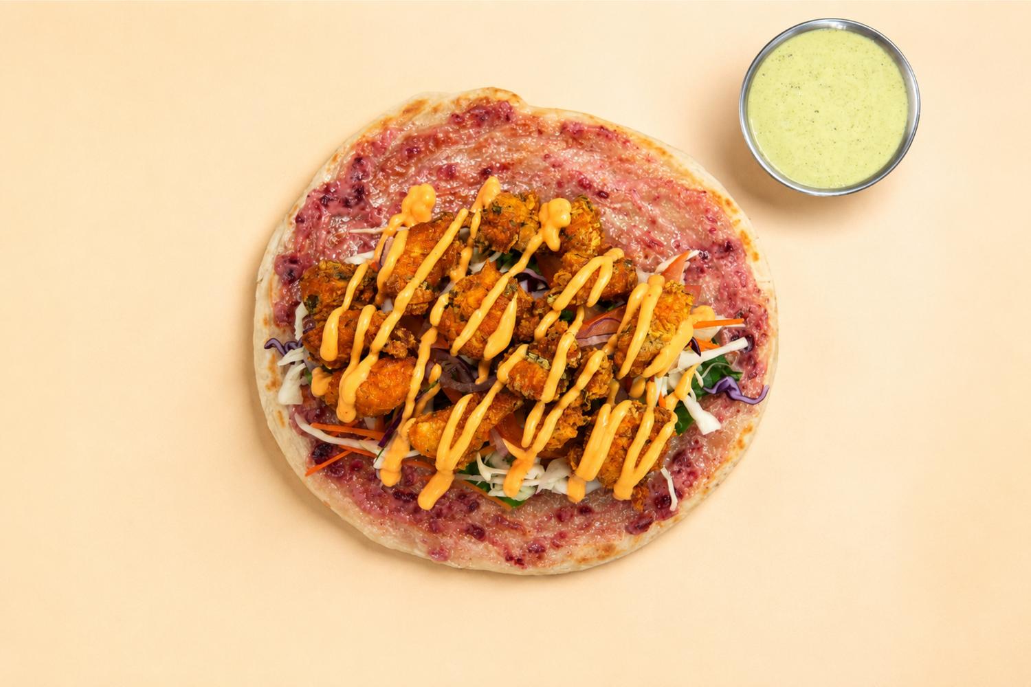 Firecracker Chicken 65 Roll