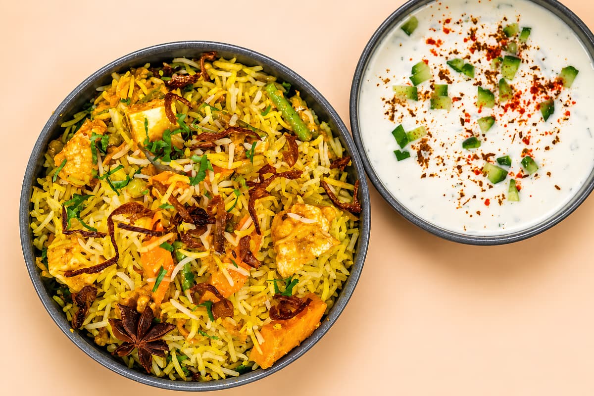 Nizami Vegetarian Biryani