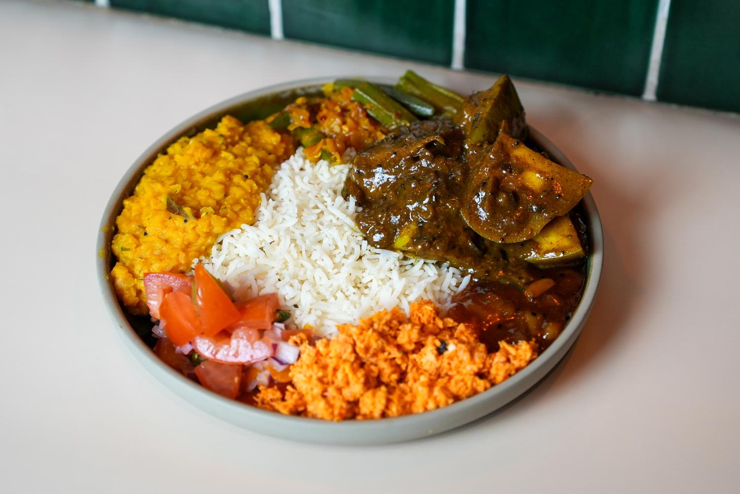 Mango & Rice Curry Bowl