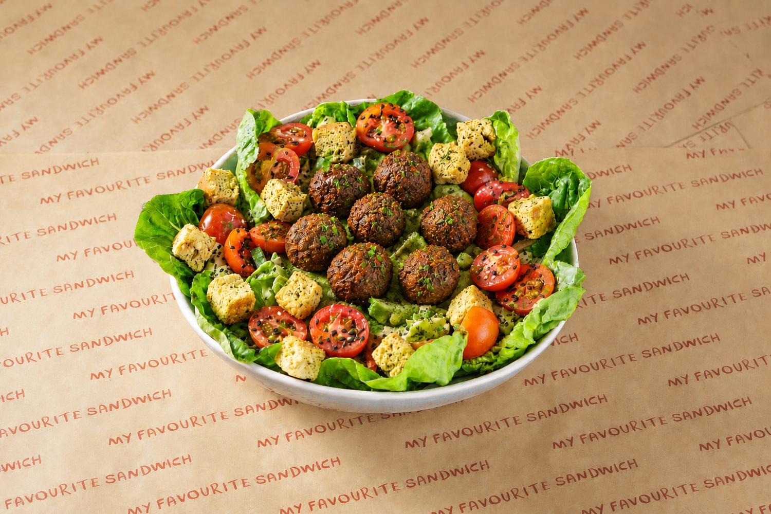 Meatball Caesar Salad
