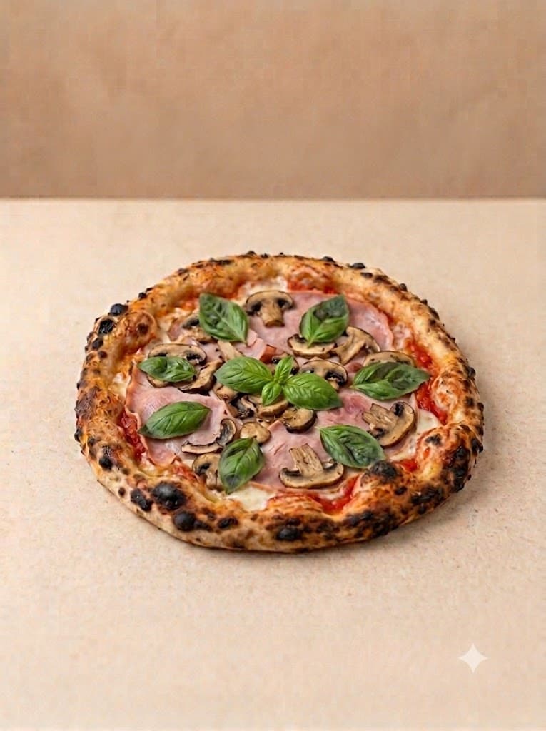 Ham and Mushrooms