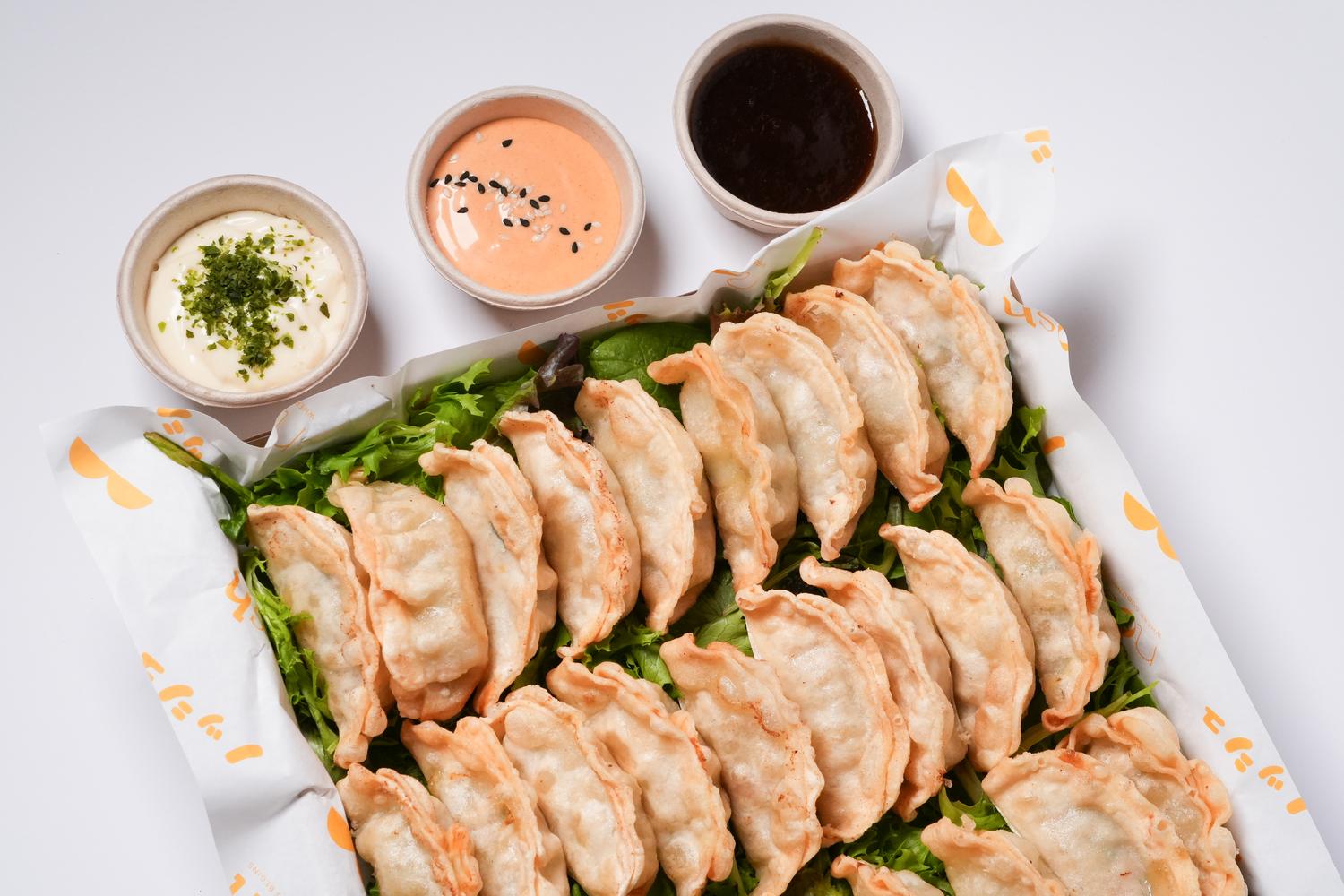 Crispy Gyoza Platter (27 Pieces)