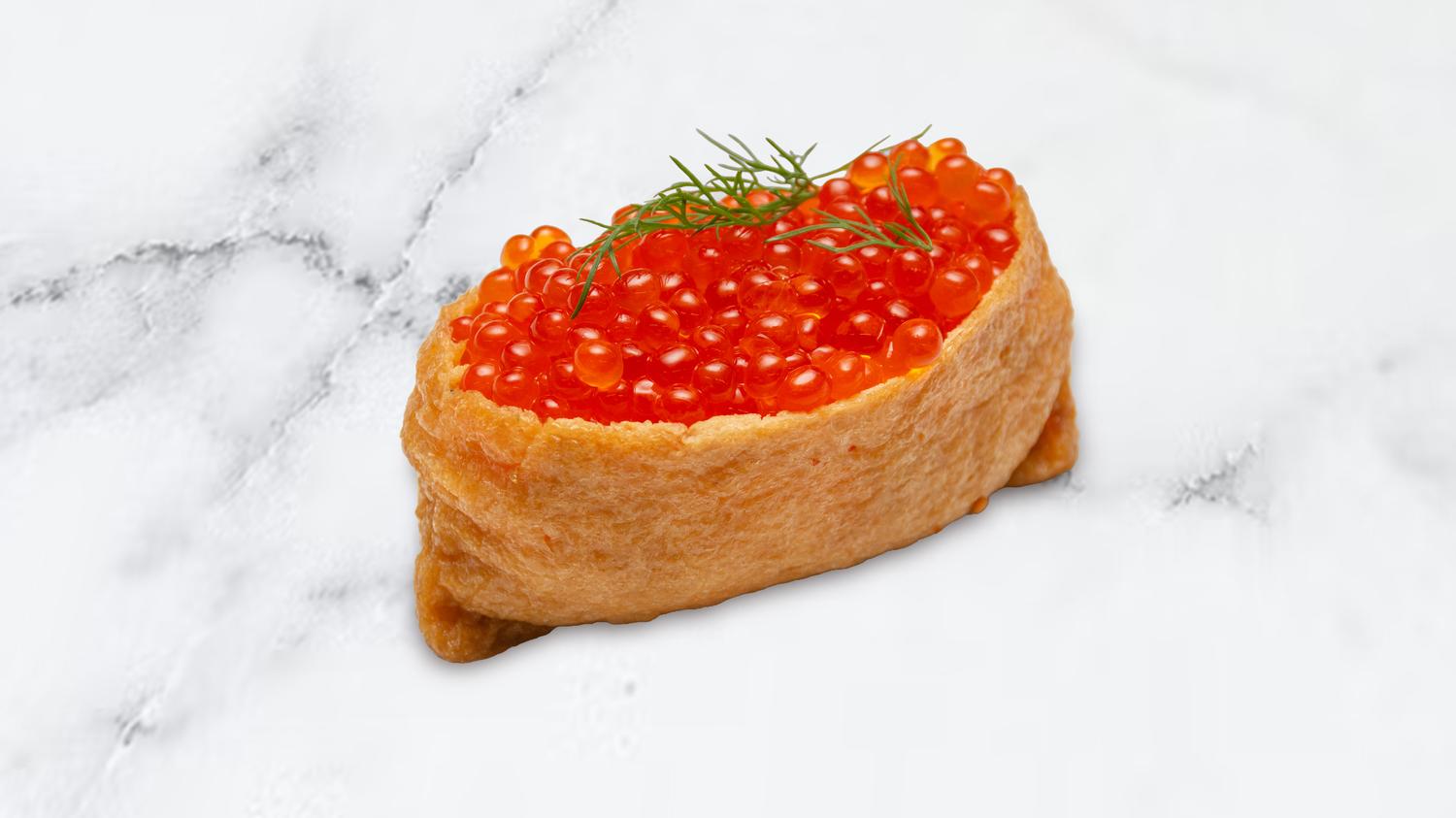 Trout Roe Inari Sushi (2 pcs)
