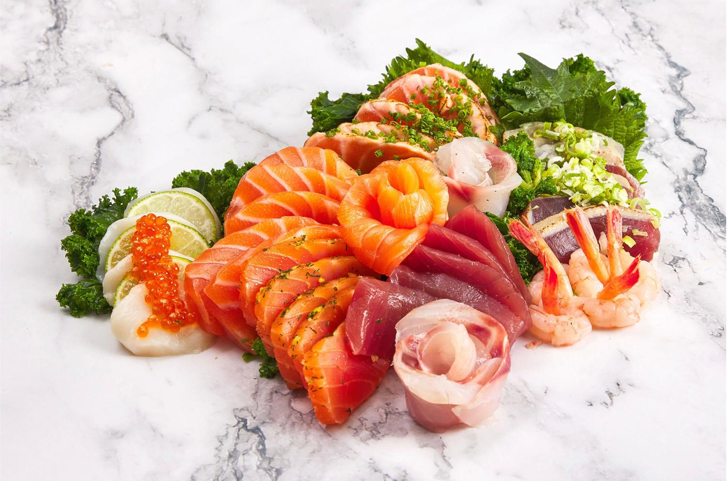 Osaka Sashimi Platter (40 pcs)