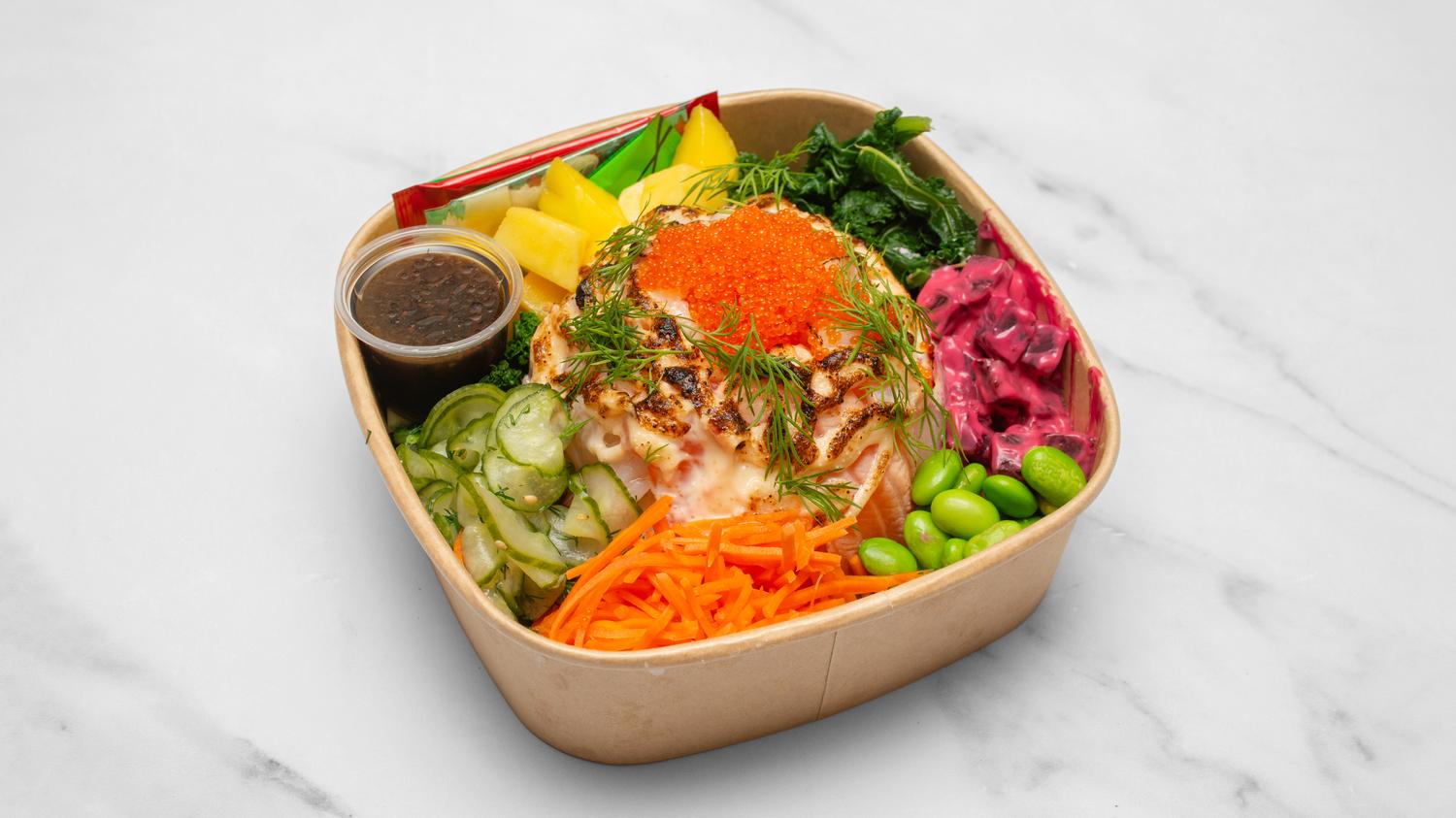 Aburi Mentaiko Chirashi Poke