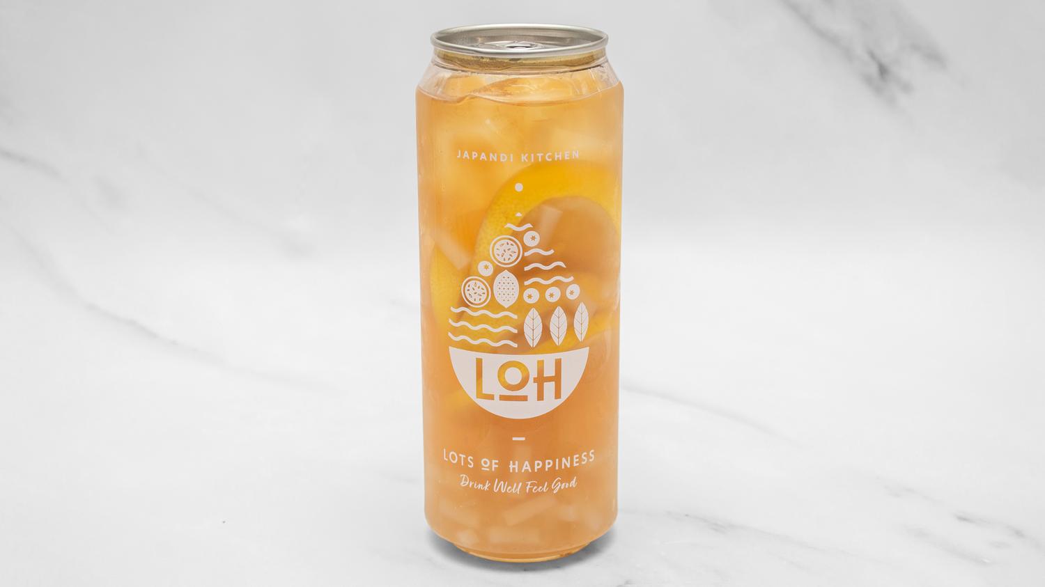 Sparkling Honey Yuzu, Lemon, Ginger & Mint