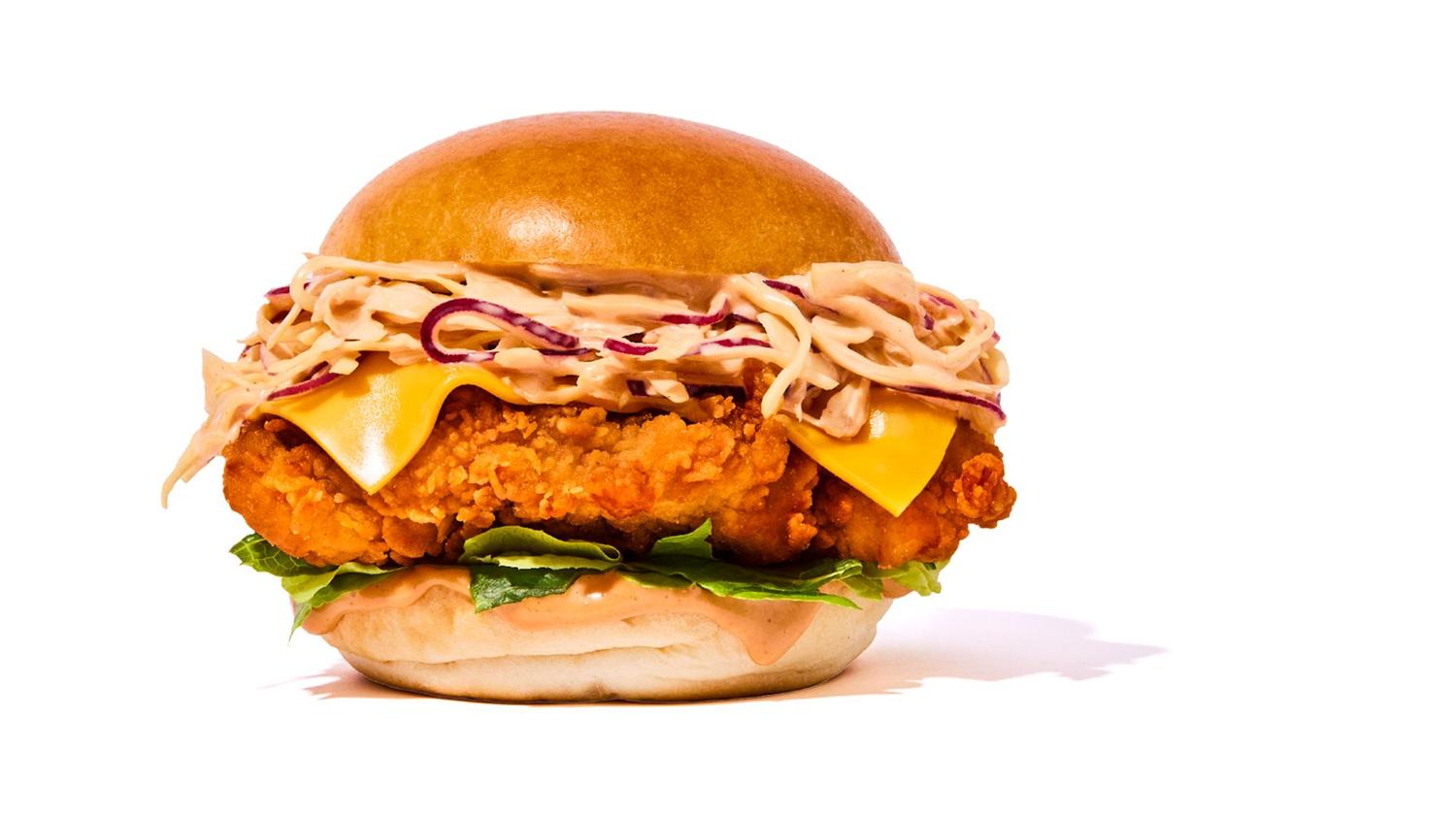 Chicken Shop Deluxe Burger
