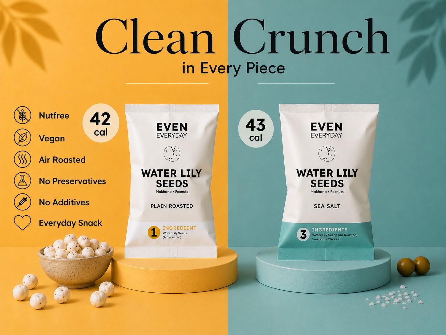 Even Everyday | Air Roasted Water Lily Seeds