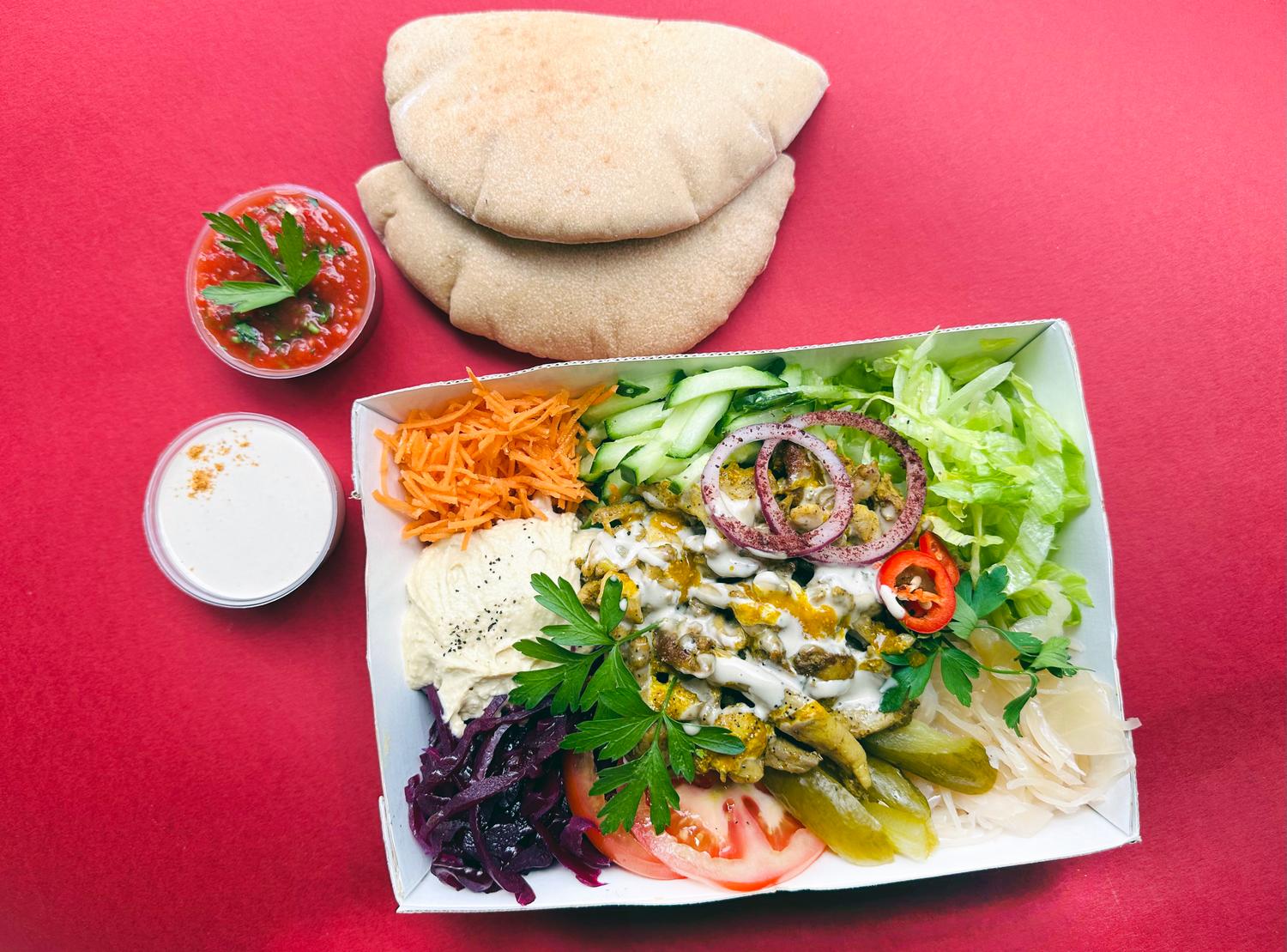 7 Spice chicken plate