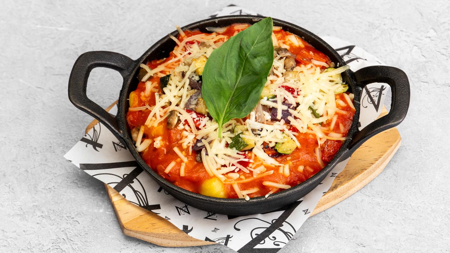 Baked Gnocchi, Rosy Sauce