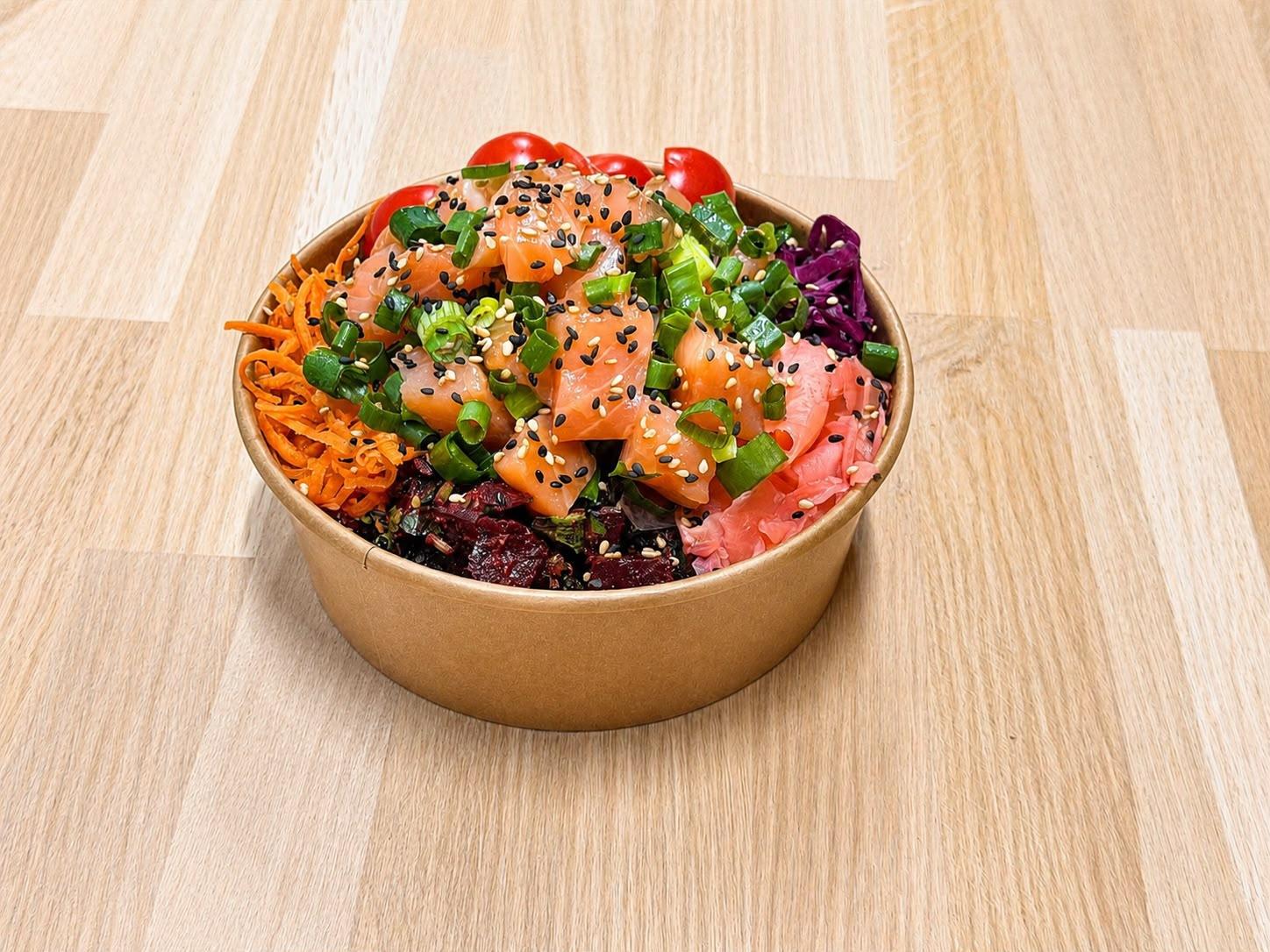 The Classic Lox Poke Bowl