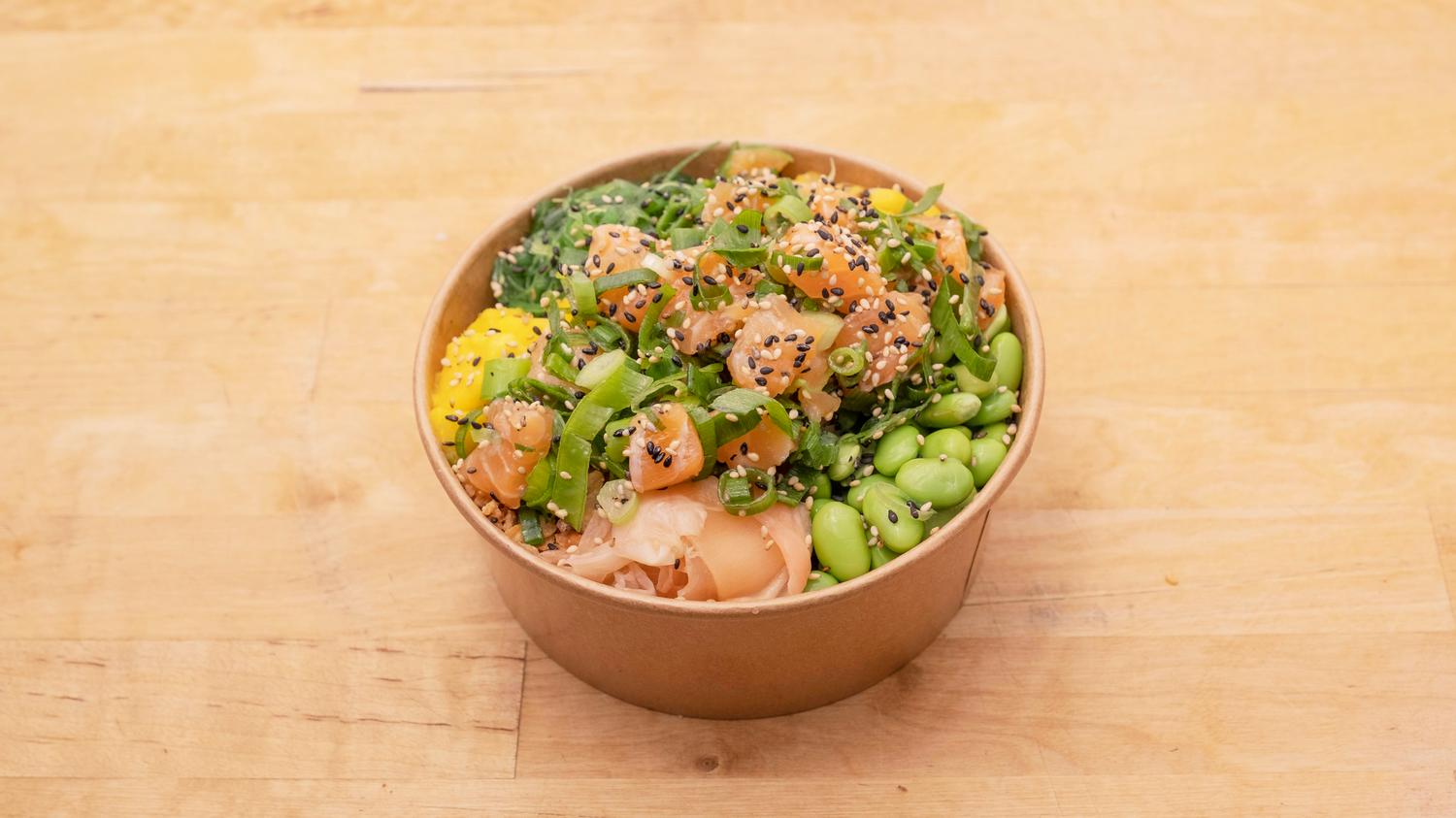 The Classic Salmon Poke Bowl