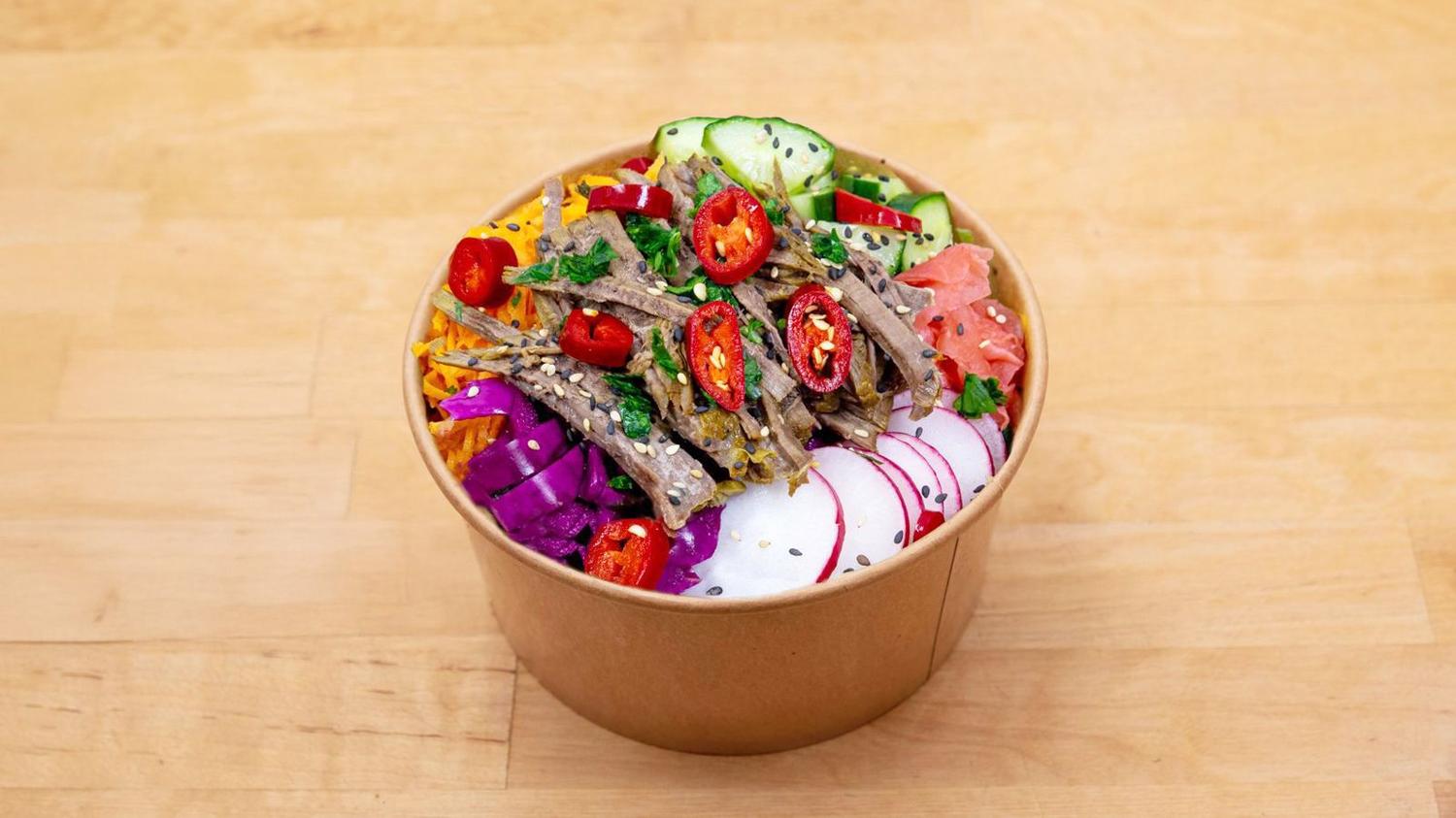 The Pulled Beef Poke Bowl